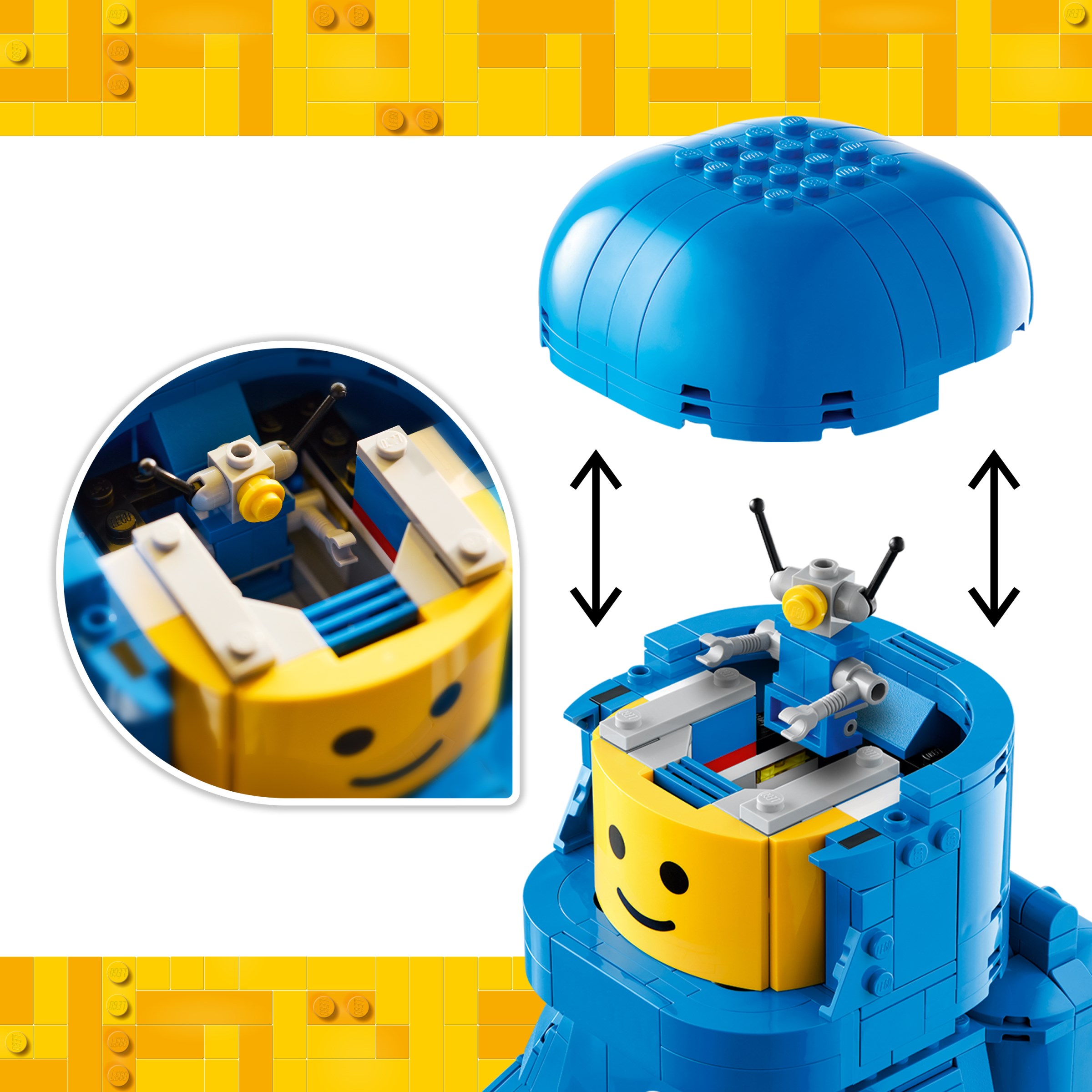 【T】 LEGO 40921 Scaled-Up Blue Astronaut Minifigure revealed! | Brickset